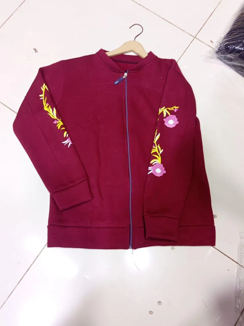 Printed Fleece Jacket