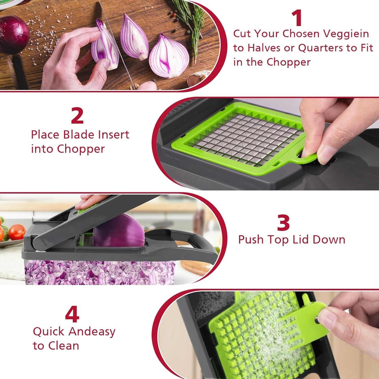 16-in-1 Multifunctional Vegetable Cutter
