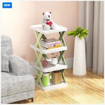 Stackable shoe rack