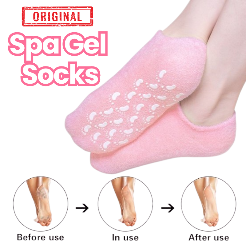 Moisturizing Socks - Gel Silicone Aloe Spa Socks