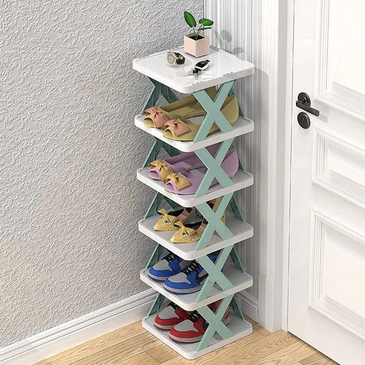 Stackable shoe rack