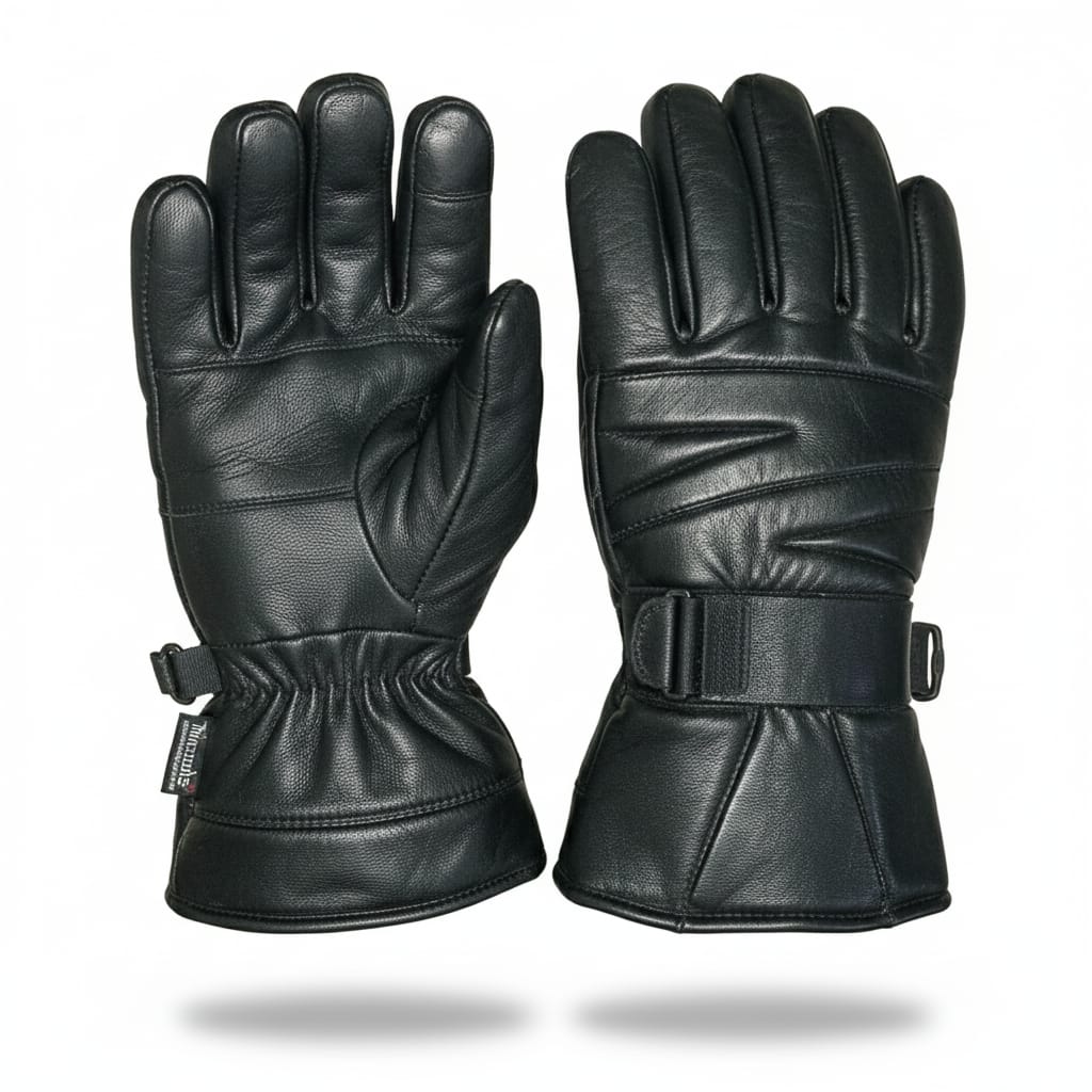 Men’s Genuine Sheep Leather Winter Gloves