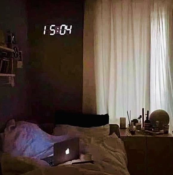 3D LED digital wall clock