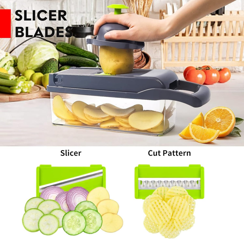 16-in-1 Multifunctional Vegetable Cutter