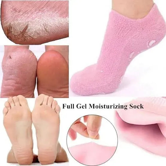 Moisturizing Socks - Gel Silicone Aloe Spa Socks