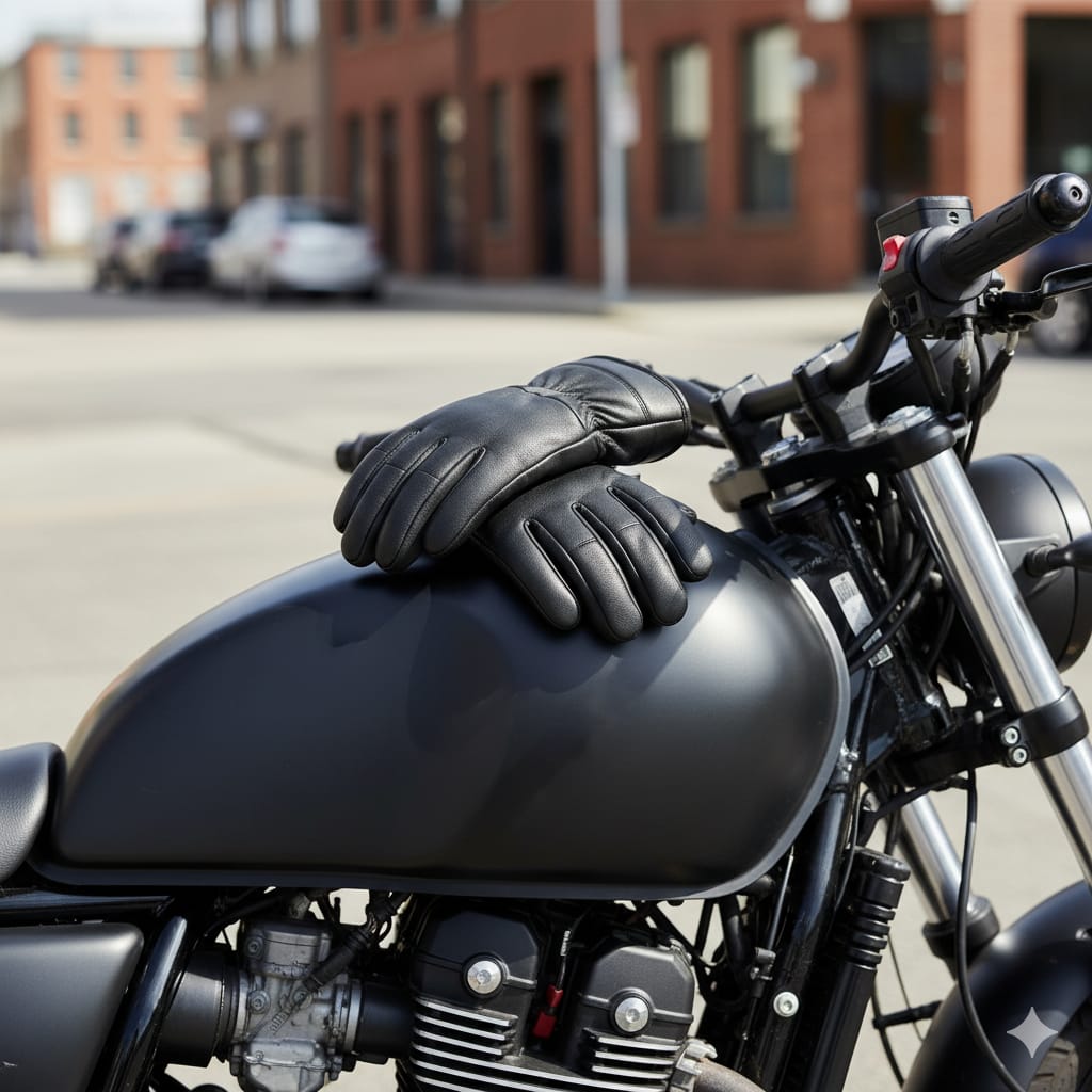 Men’s Genuine Sheep Leather Winter Gloves