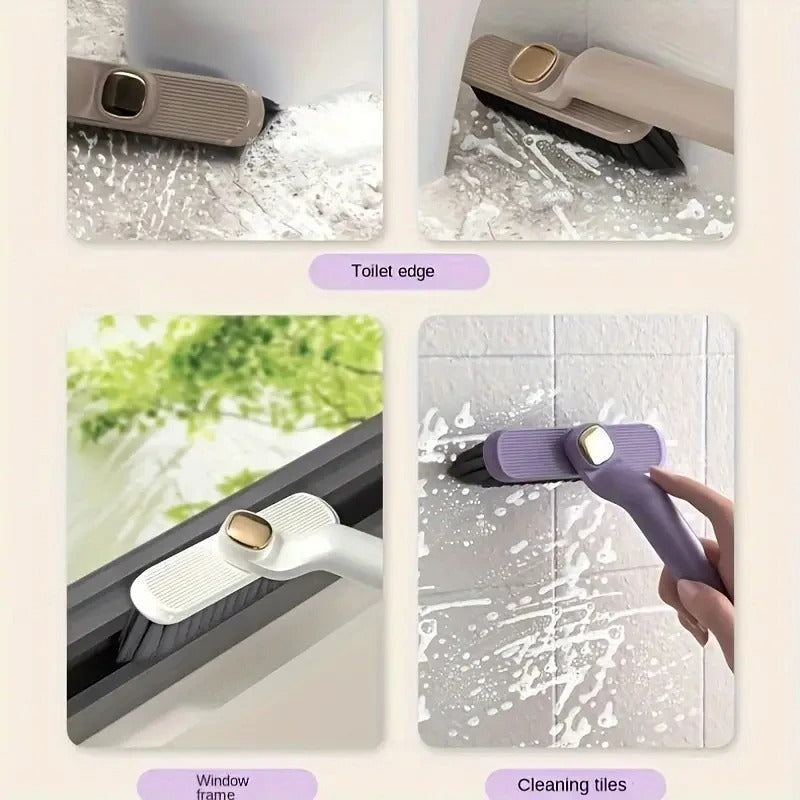 Multi-Function Rotating Crevice Cleaning Brush, 360-Degree